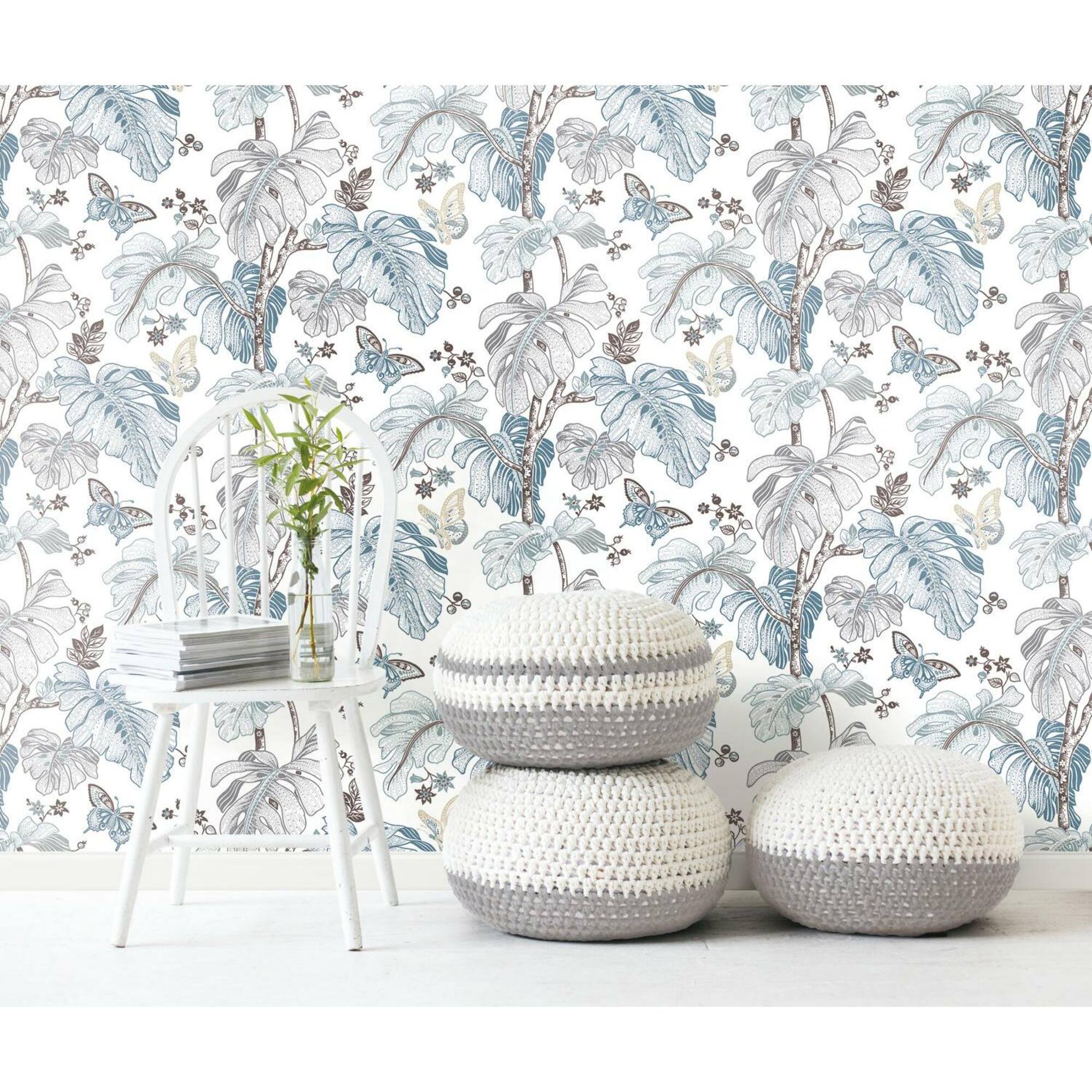RoomMates Boho Palm Peel & Stick Wallpaper